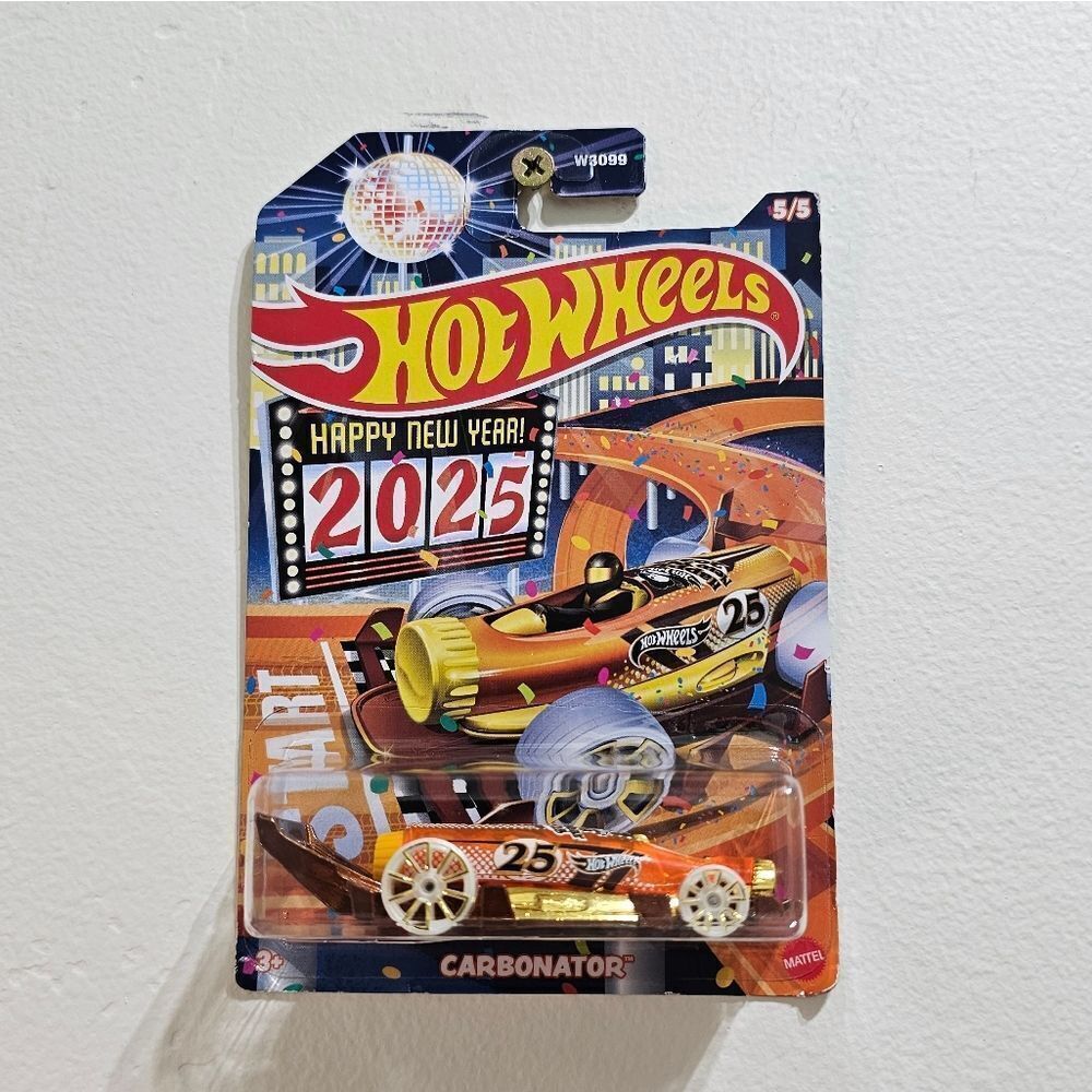 Hotwheels Carbonator 2025 New Year Chase